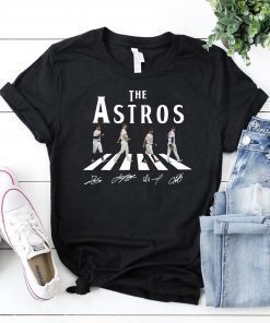The astros houston astros signatures abbey road crosswalk shirt