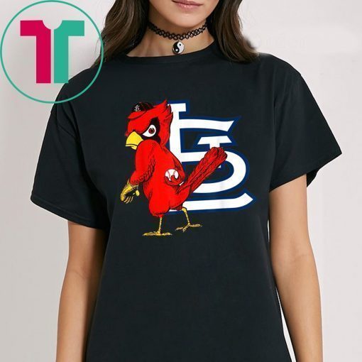 Cardinal Sports St. Louis Baseball Mascot Shirt
