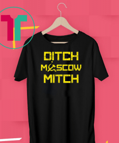 Vintage Ditch Moscow Mitch Funny Anti Trump Russia Soviet T-Shirt Kentucky Democrats Gift T-Shirt