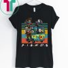 Vintage Friends TV Show Characters Horror Movies Shirt