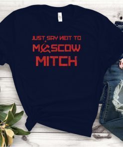 Kentucky Democrats 2020 Gift T-Shirt Vintage Say Neit To Moscow Mitch Anti Trump Russia Soviet T-Shirt
