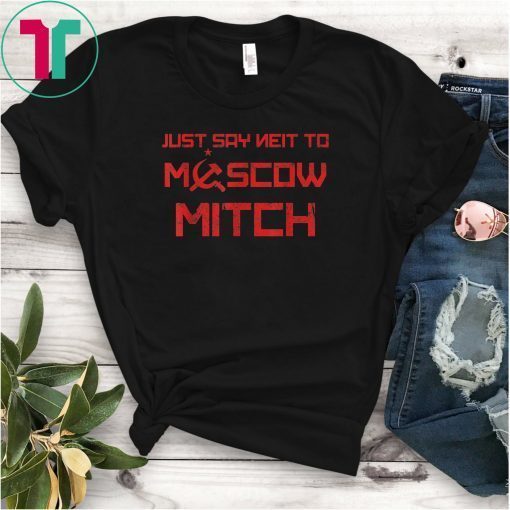 Kentucky Democrats 2020 Gift T-Shirt Vintage Say Neit To Moscow Mitch Anti Trump Russia Soviet T-Shirt