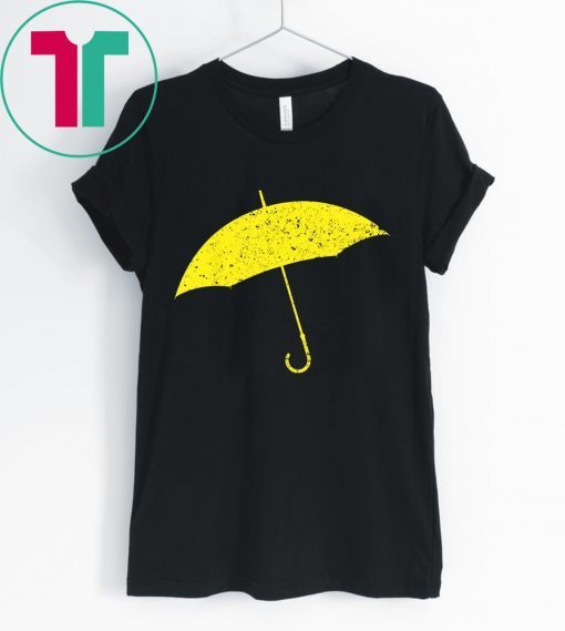 Vintage Yellow Umbrella Hong Kong Movement T-Shirt for Mens Womens Kids