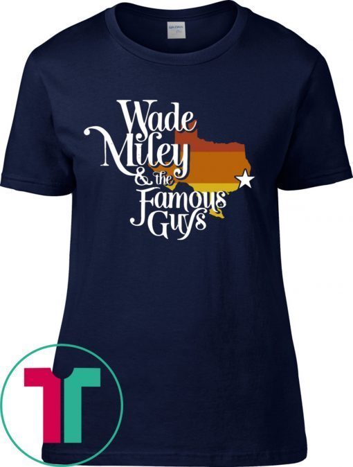 Wade Miley and Famous Houston Astros T-Shirt