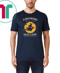 Witch Assuming I’m Just An Old Lady Was Your First Mistake T-Shirt