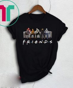 Funny Horror Characters Friends TV Show T-Shirt