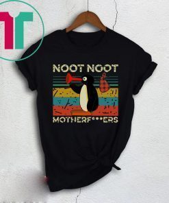 Pingu Noot Noot Motherfucker Vintage T-Shirt for Mens Womens Kids