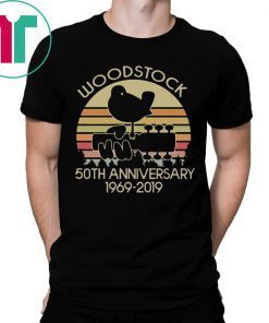 Woodstock 50th Anniversary 1969-2019 Vintage T-Shirt