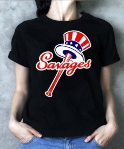 Mens Tommy Kahnle Yankees Savages America 2019 T-Shirt