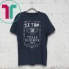 ZZ Top 50 Texas Blues Rock T-Shirt