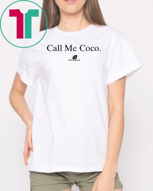 Mens Call Me Coco Shirt Coco Gauff Unisex T-Shirt