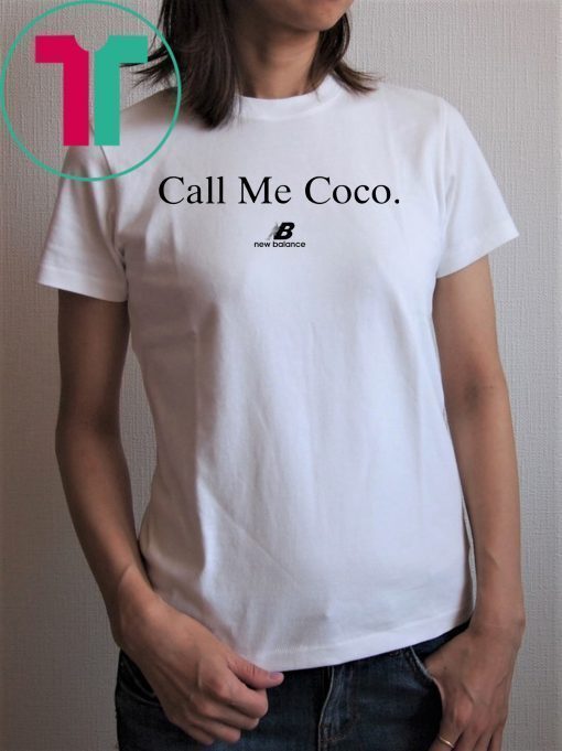 call Me Coco Shirt Coco Gauf Unisex T-Shirt