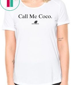 Cori Gauff Call Me Coco New Balance T-Shirt