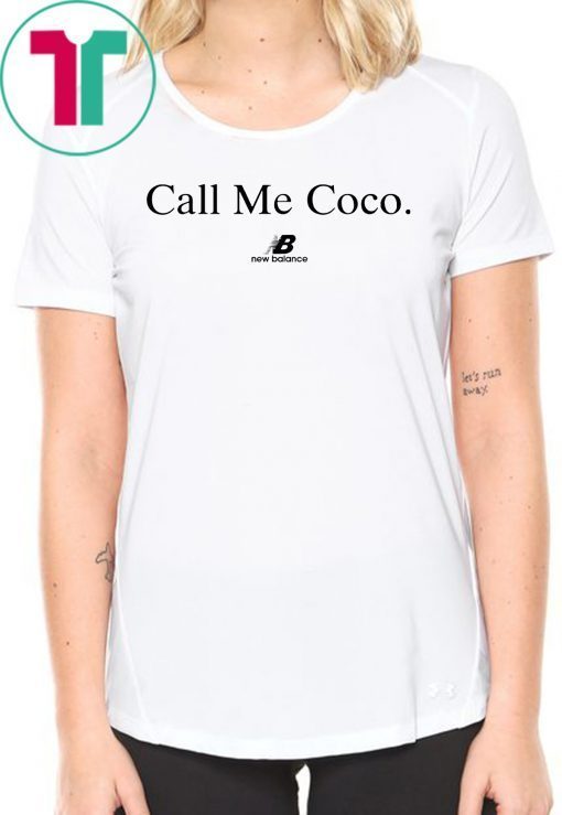 Cori Gauff Call Me Coco New Balance T-Shirt