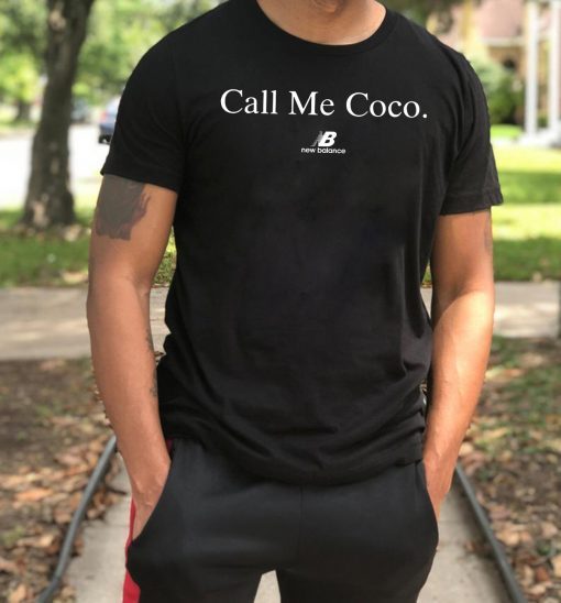 Call Me Coco New Balance Cori Gauff Tee Shirt