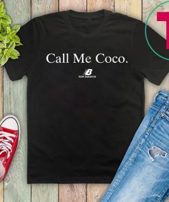 Call Me Coco Shirt Coco Gauff Unisex Tee Shirt