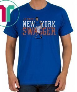 J.D. Davis Shirt New York Swagger, MLBPA Licensed Shirt