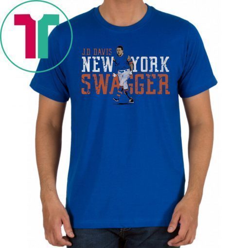 J.D. Davis Shirt New York Swagger, MLBPA Licensed Shirt