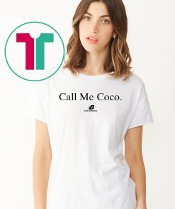 Cori Gauff Call Me Coco Tee Shirt