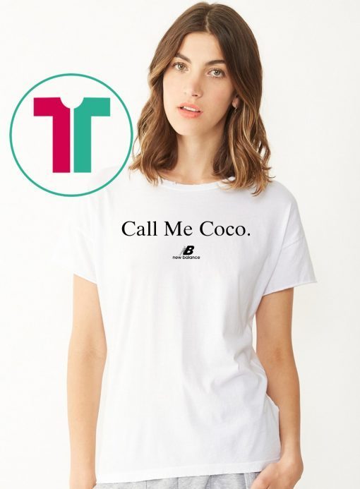 Cori Gauff Call Me Coco Tee Shirt