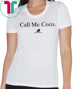 Cori Gauff Call Me Coco Tee Shirt