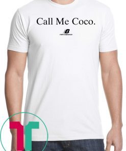 Cori Gauff Call Me Coco Tee Shirt