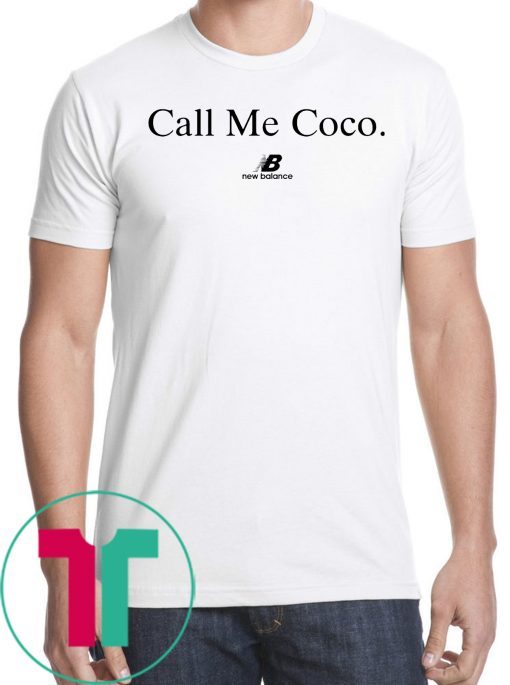 Cori Gauff Call Me Coco Tee Shirt