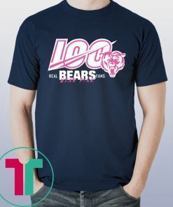 100 Years Of Bears Real Bears Fans Wear Pink Shirt