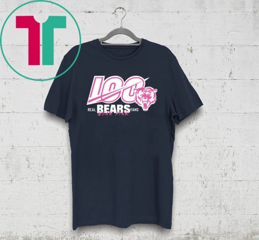 100 Years Of Bears Real Bears Fans Wear Pink Shirt