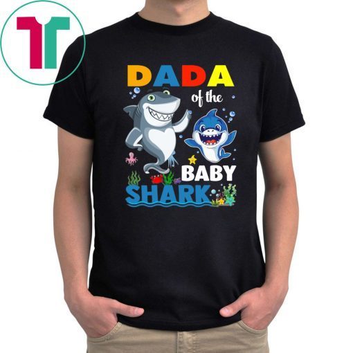 Dada Of The Baby Shark Birthday Limited Edition T-Shirt