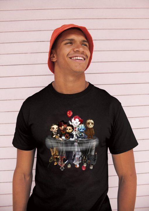 Horror Characters Reflect Funny T-Shirt