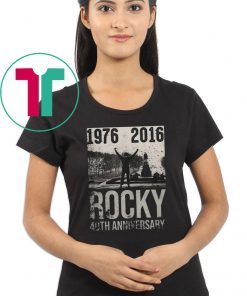 1976-2016 rocky 40th anniversary shirt