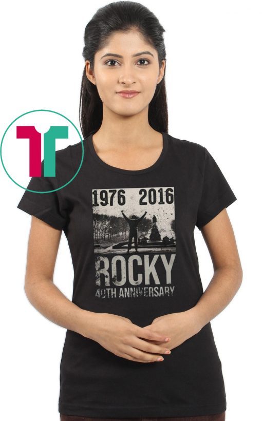 1976-2016 rocky 40th anniversary shirt