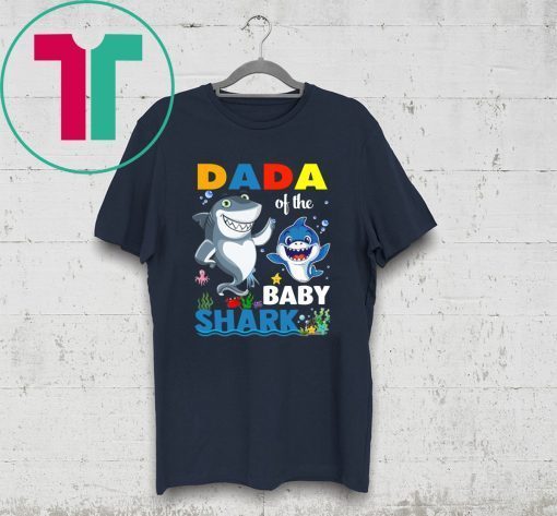 Dada Of The Baby Shark Birthday Limited Edition T-Shirt