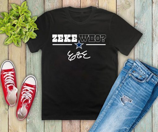 Ezekiel Elliott Zeke Who Limited Edition T-Shirt