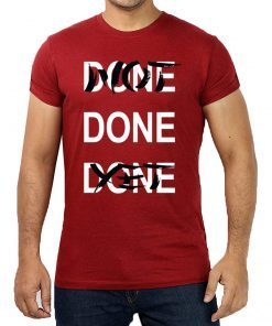 NOT DONE YET SHIRT DERRICK ROSE CLASSIC T-SHIRT