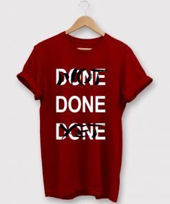 NOT DONE YET SHIRT DERRICK ROSE CLASSIC T-SHIRT