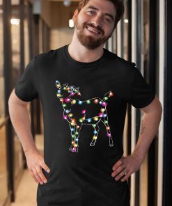 Goat Color light Christmas T-Shirt