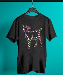 Goat Color light Christmas T-Shirt