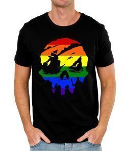 Sea of Thieves Skull Pride Rainbow For Mens Womens Kids T-Shirt