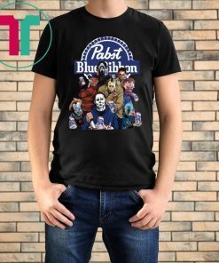 Horror Characters Pabst Blue Ribbon Limited Edition T-Shirt