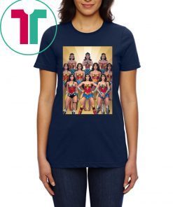 80th Anniversary Wonder Woman Through The Decades Shirt