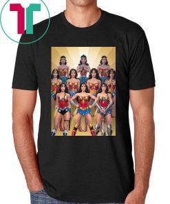 80th Anniversary Wonder Woman Through The Decades Shirt