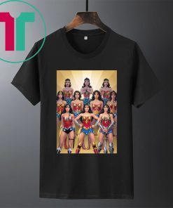 80th Anniversary Wonder Woman Through The Decades Shirt