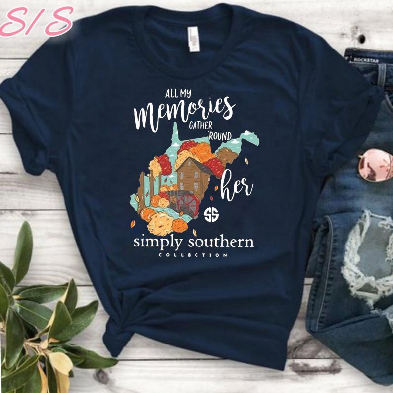 All my memories gather 2025 round her shirt simply southern