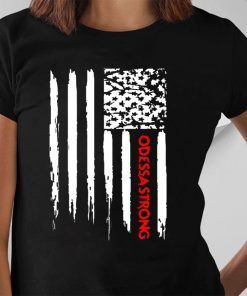 American Flag Midland Odessa Strong T-Shirt