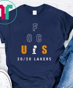 Official Anthony Davis Focus 20/20 Lakers Shirt