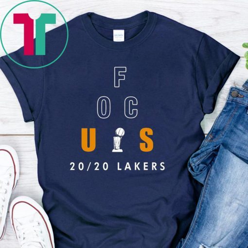 Official Anthony Davis Focus 20/20 Lakers Shirt