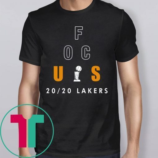 Official Anthony Davis Focus 20/20 Lakers Shirt