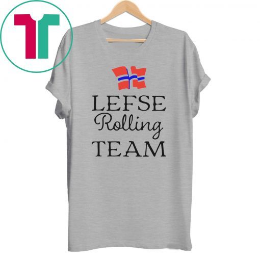 Awesome Lefse Rolling Team Flag of Norway shirt